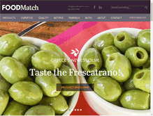 Tablet Screenshot of foodmatch.com